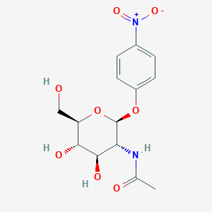 molecular formula C14H18N2O8 B013778 4'-Nitrophenyl-2-acetamido-2-deoxy-beta-glucopyranoside CAS No. 3459-18-5