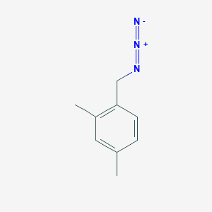 molecular formula C9H11N3 B1377801 1-(Azidomethyl)-2,4-dimethylbenzene CAS No. 861600-72-8