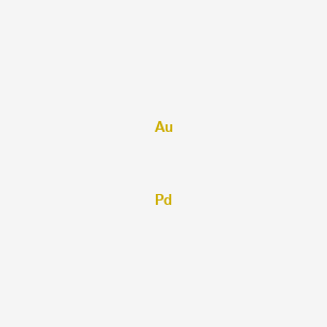 molecular formula AuPd B13778037 Gold;palladium CAS No. 12006-59-6