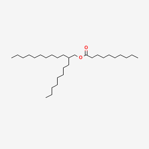 molecular formula C30H60O2 B13778055 2-Octyldodecyl decanoate CAS No. 22766-85-4