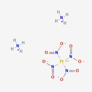 molecular formula H8N6O8Pt B13778155 Diazanium;platinum(2+);tetranitrite 