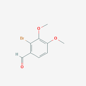 molecular formula C9H9BrO3 B137784 2-Bromo-3,4-dimethoxybenzaldehyde CAS No. 55171-60-3