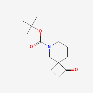 molecular formula C13H21NO3 B1377848 叔丁基1-氧代-6-氮杂螺[3.5]壬烷-6-羧酸酯 CAS No. 1363381-96-7