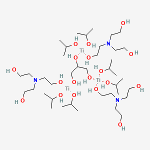 molecular formula C39H101N3O18Ti3 B13778526 Einecs 304-657-7 CAS No. 94277-72-2