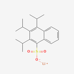 molecular formula C19H25LiO3S B13778881 Lithium tris(1-methylethyl)naphthalenesulfonate CAS No. 1135335-19-1