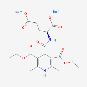 molecular formula C19H24N2Na2O9 B137789 Glutapyrone CAS No. 125387-12-4
