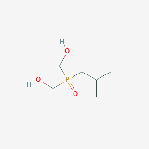 molecular formula C6H15O3P B13778974 Isobutylbis(hydroxymethyl)phosphine oxide CAS No. 142747-77-1