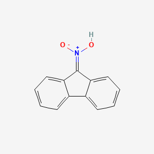 molecular formula C13H9NO2 B13779067 N-hydroxyfluoren-9-imine oxide CAS No. 6802-60-4
