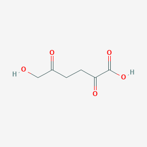 molecular formula C6H8O5 B13779151 Calcium dihydrogen bis(2-oxoglutarate) CAS No. 86248-59-1