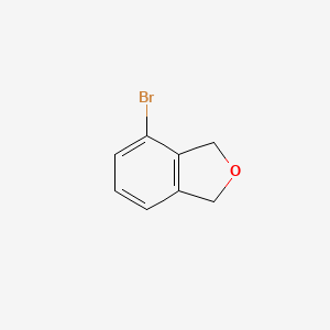 molecular formula C8H7BrO B1377931 4-Bromo-1,3-dihydroisobenzofuran CAS No. 1402667-16-6