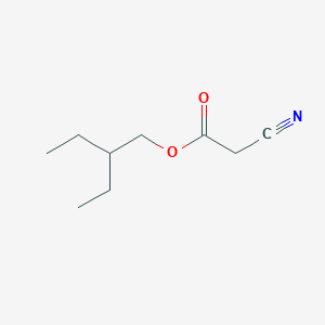molecular formula C9H15NO2 B13779365 2-Ethylbutyl cyanoacetate CAS No. 96980-49-3
