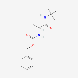 molecular formula C15H22N2O3 B1377941 T-Butyl Z-DL-alaninamide CAS No. 1313254-52-2
