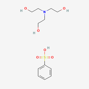 molecular formula C12H21NO6S B13779435 Einecs 260-839-5 CAS No. 68648-96-4
