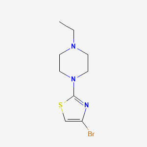 4-Bromo-2-(4-ethylpiperazino)thiazole