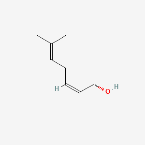 molecular formula C10H18O B13779482 [S-(Z)]-3,7-dimethyl-3,6-octadien-2-ol CAS No. 97890-08-9