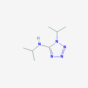 molecular formula C7H15N5 B13779553 Isopropyl-(1-isopropyl-1H-tetrazol-5-YL)-amine CAS No. 75431-03-7