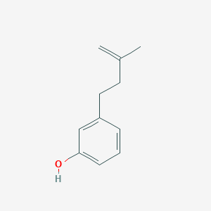 molecular formula C11H14O B13779666 3-(3-Methyl-but-3-enyl)-phenol CAS No. 82615-37-0