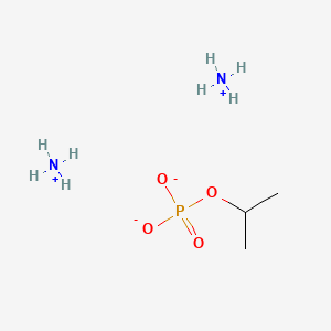 molecular formula C3H15N2O4P B13779698 Diammonium monoisopropyl phosphate CAS No. 68444-17-7