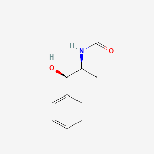 molecular formula C11H15NO2 B13779766 Acetamide, N-((1S,2R)-2-hydroxy-1-methyl-2-phenylethyl)- CAS No. 81703-28-8