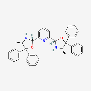 2,6-Bis[(2S,4S)-4-methyl-5,5-diphenyloxazolidin-2-yl]pyridine