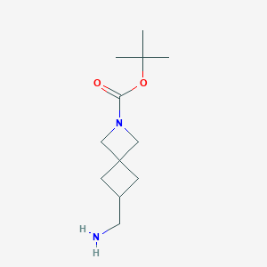 Tert-butyl 6-(aminomethyl)-2-azaspiro[3.3]heptane-2-carboxylate