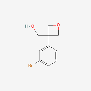 3-(3-Bromophenyl)-3-(hydroxymethyl)oxetane