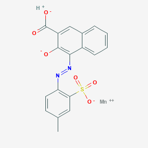 molecular formula C18H12MnN2O6S B13779882 Einecs 274-148-1 CAS No. 69847-36-5