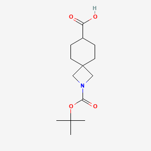 2-(Tert-butoxycarbonyl)-2-azaspiro[3.5]nonane-7-carboxylic acid