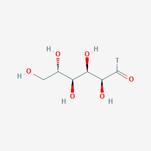 molecular formula C6H12O6 B13780086 L-Glucose-[1-3H(N)] 