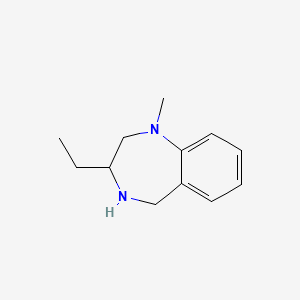 3-ethyl-1-methyl-2,3,4,5-tetrahydro-1H-1,4-benzodiazepine
