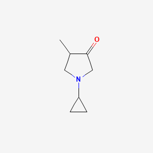 1-Cyclopropyl-4-methylpyrrolidin-3-one