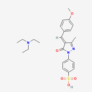 molecular formula C24H31N3O5S B13780103 Einecs 289-361-5 CAS No. 87980-32-3