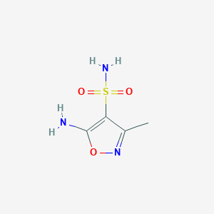5-Amino-3-methyl-1,2-oxazole-4-sulfonamide