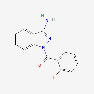 1-(2-bromobenzoyl)-1H-indazol-3-amine