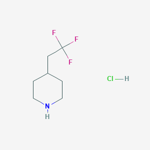 4-(2,2,2-Trifluoroethyl)piperidine hydrochloride