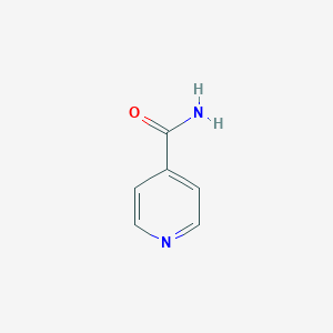 molecular formula C6H6N2O B137802 异烟酰胺 CAS No. 1453-82-3