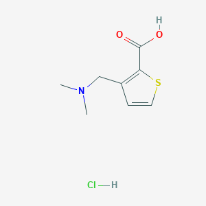 3-[(Dimethylamino)methyl]thiophene-2-carboxylic acid hydrochloride