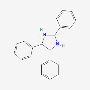 molecular formula C21H20N2 B13780253 2,4,5-Triphenylimidazolidine CAS No. 80424-18-6