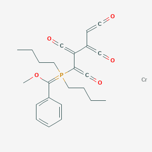 molecular formula C24H27CrO5P B13780347 CID 71373329 CAS No. 63121-21-1