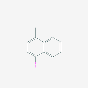 molecular formula C11H9I B13780525 1-Iodo-4-methylnaphthalene CAS No. 70129-83-8