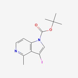 N-Boc-3-iodo-4-methyl-5-azaindole