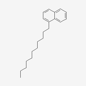 molecular formula C21H30 B13780598 Naphthalene, undecyl- CAS No. 7225-71-0