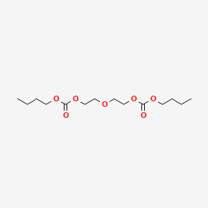 molecular formula C14H26O7 B13780672 Butyl diglycol carbonate CAS No. 73454-84-9