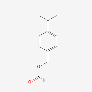 molecular formula C11H14O2 B13780771 p-Isopropylbenzyl formate CAS No. 67634-21-3