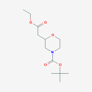 4-N-Boc-2-ethoxycarbonylmethyl-morpholine