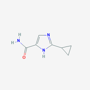 2-cyclopropyl-1H-imidazole-4-carboxamide