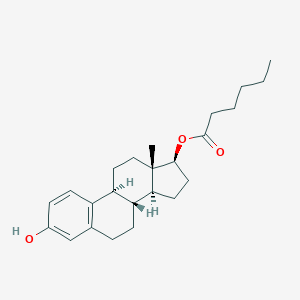 molecular formula C24H34O3 B137809 Estradiol 17-Hexanoate CAS No. 71764-18-6