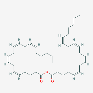 molecular formula C40H62O3 B13780948 Arachidonic anhydride 