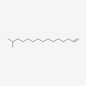 molecular formula C16H32 B13781000 Isohexadecene CAS No. 85909-49-5