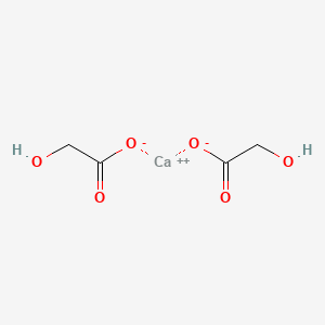 molecular formula C4H6CaO6 B13781460 Glycolic Acid Calcium Salt 